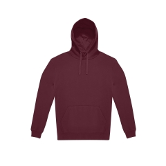 Sweat-shirt capuche bordeaux unisexe ID.333 B&C