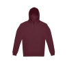 Sweat-shirt capuche bordeaux unisexe ID.333 B&C