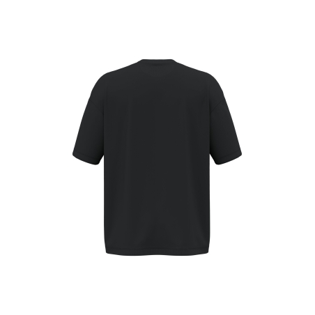 T-shirt oversize écoresponsable Noir Native Spirit (NS352) – vue 2
