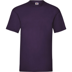 T-shirt homme Valueweight violet 165 g/m² – Fruit of the Loom