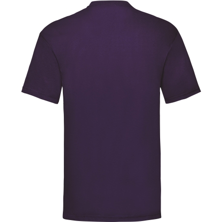 T-shirt homme Valueweight violet 165 g/m² – Fruit of the Loom – vue 2