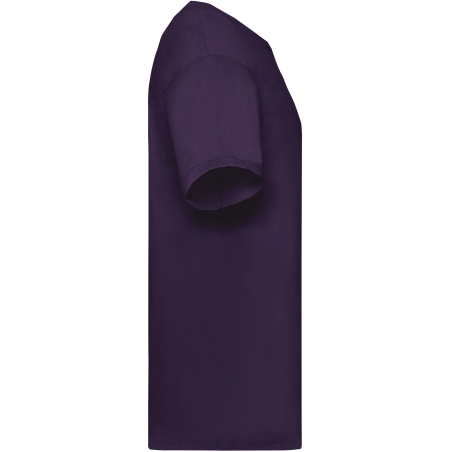 T-shirt homme Valueweight violet 165 g/m² – Fruit of the Loom – vue 3