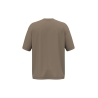 T-shirt oversize écoresponsable Marron Native Spirit – vue 2