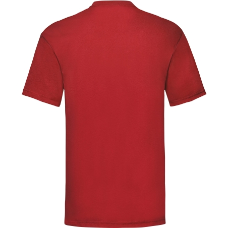 T-shirt homme Valueweight Rouge – Fruit of the Loom – vue 2