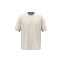 T-shirt oversize écoresponsable Blanc Ivoire Native Spirit