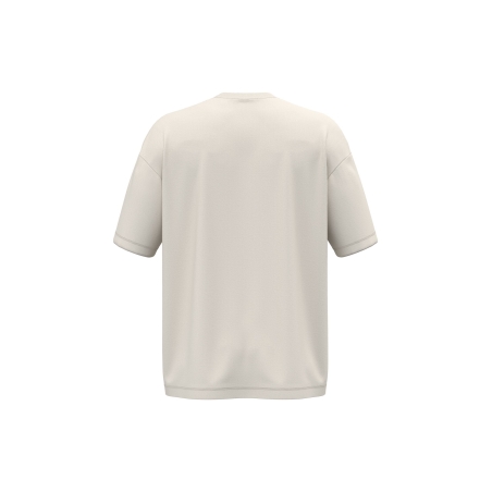 T-shirt oversize écoresponsable Blanc Ivoire Native Spirit – vue 2