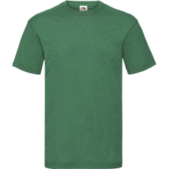 T-shirt homme Valueweight Vert Retro Heather Green Fruit of the Loom
