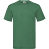 T-shirt homme Valueweight Vert Retro Heather Green Fruit of the Loom