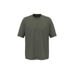 T-shirt oversize écoresponsable Vert Organic Khaki Native Spirit