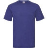 T-shirt homme Valueweight Bleu Retro Heather Royal – Fruit of the Loom