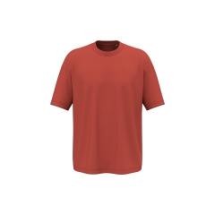 T-shirt oversize écoresponsable Rouge Paprika Native Spirit