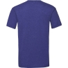 T-shirt homme Valueweight Bleu Retro Heather Royal – Fruit of the Loom – vue 2