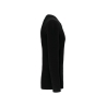T-shirt col rond manches longues slim noir Kariban – vue 3