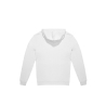 Sweat-shirt à capuche ID.333 unisexe Blanc B&C – vue 2