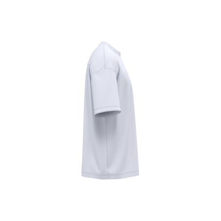 T-shirt oversize écoresponsable homme Blanc – Native Spirit – vue 3