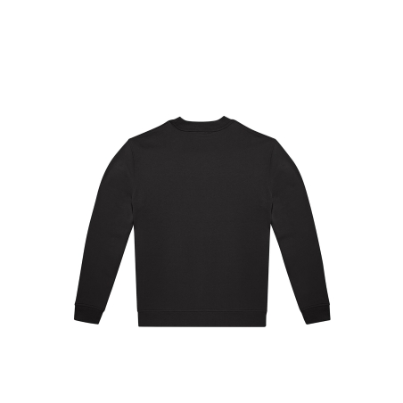 Sweat-shirt col rond ID.222 Noir B&C – 280 g/m² – vue 2