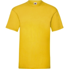 T-shirt Valueweight Jaune Sunflower Fruit of the Loom
