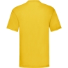 T-shirt Valueweight Jaune Sunflower Fruit of the Loom – vue 2