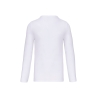 T-shirt col rond manches longues homme Blanc Kariban – vue 2