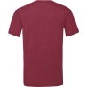T-shirt homme Valueweight Rouge Vintage Heather Red – Fruit of the Loom – vue 2