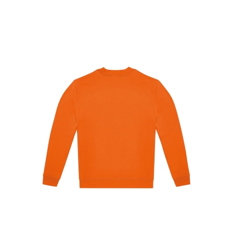 Sweat-shirt col rond ID.222 Orange B&C – 280 g/m² – vue 2