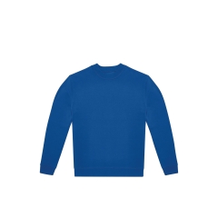 Sweat-shirt col rond Bleu Royal Blue B&C ID.222