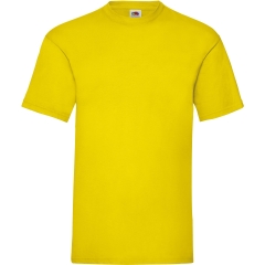 T-shirt homme Valueweight Jaune – Fruit of the Loom