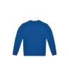 Sweat-shirt col rond Bleu Royal Blue B&C ID.222 – vue 2