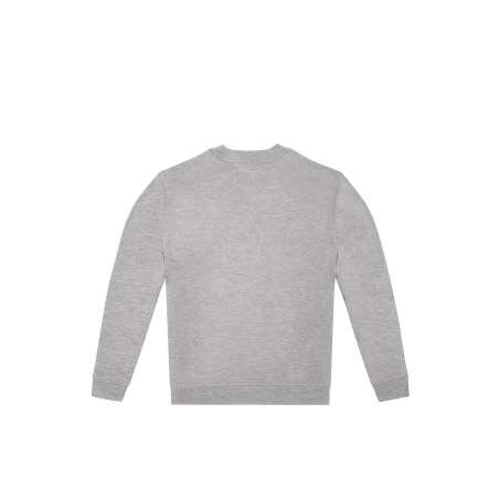 Sweat-shirt col rond Gris sport 280 g/m² ID.222 B&C – vue 2
