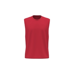 Débardeur Bio150 homme Rouge Kariban – sans manches