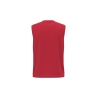 Débardeur Bio150 homme Rouge Kariban – sans manches – vue 2