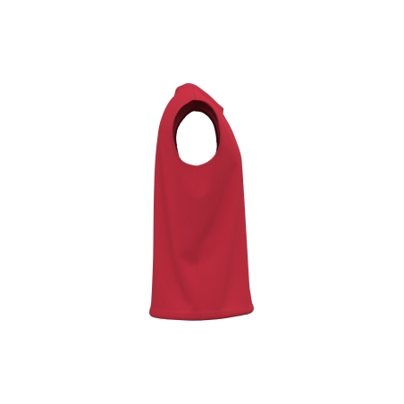 Débardeur Bio150 homme Rouge Kariban – sans manches – vue 3