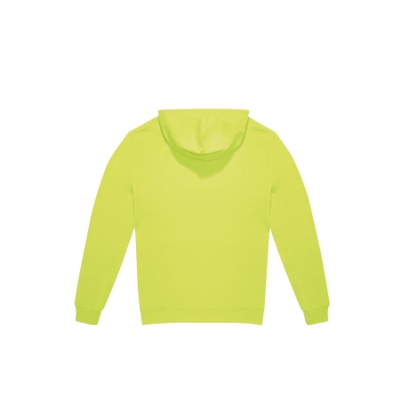 Sweat-shirt capuche Vert lime ID.223 B&C – Unisexe – vue 2