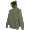 Sweat-shirt capuche Classic Vert Olive Fruit of the Loom