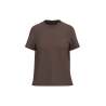 T-shirt écoresponsable femme Marron (Deep Chocolate) – Native Spirit