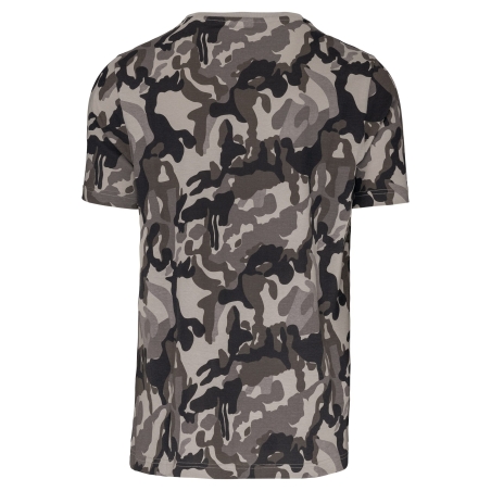 T-shirt camouflage gris manches courtes homme Kariban – vue 2
