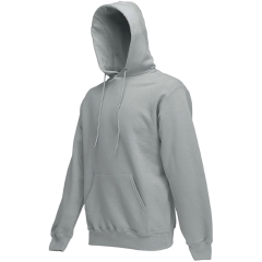 Sweat-shirt capuche Classic Gris Fruit of the Loom – 280 g/m²