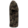 T-shirt camouflage manches courtes homme Vert Olive Kariban – vue 3