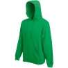 Sweat-shirt capuche Classic Vert Kelly Green Fruit of the Loom