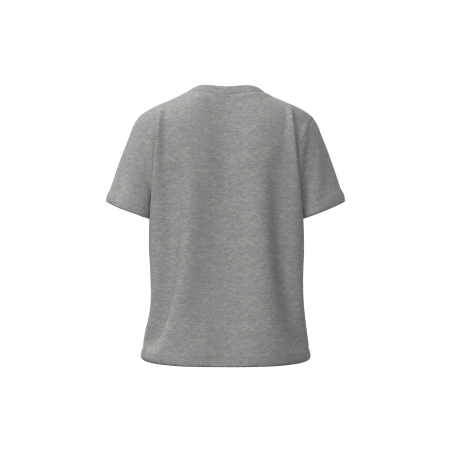 T-shirt écoresponsable femme Gris Moon Grey Heather – Native Spirit – vue 2