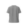 T-shirt écoresponsable femme Gris Moon Grey Heather – Native Spirit – vue 2