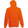 Sweat-shirt capuche Classic Orange Fruit of the Loom – vue 2