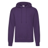 Sweat-shirt à capuche Classic Violet – Fruit of the Loom