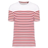T-shirt marin col rond Bio homme Blanc Kariban