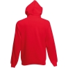 Sweat-shirt à capuche Classic Rouge Fruit of the Loom – vue 2
