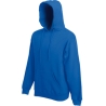 Sweat-shirt capuche Classic Bleu Royal Fruit of the Loom
