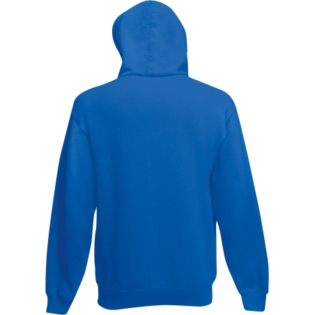 Sweat-shirt capuche Classic Bleu Royal Fruit of the Loom – vue 2