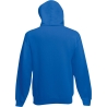 Sweat-shirt capuche Classic Bleu Royal Fruit of the Loom – vue 2