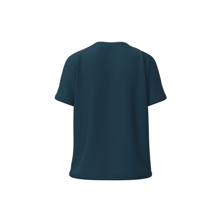 T-shirt écoresponsable femme Bleu Peacock Blue Native Spirit – vue 2