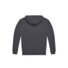 Sweat capuche zippé B&C ID.224 Gris 280 g/m² – Unisexe – vue 2